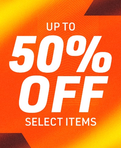 Up to 50% off Select Items