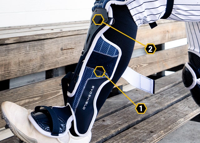 EvoShield Catcher's Gear Leg Protection
