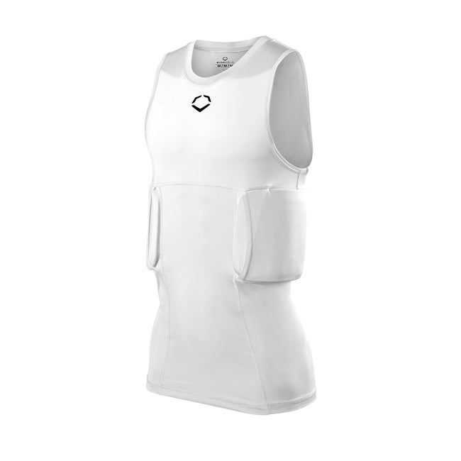 Youth Sleeveless Rib Shirt and Shields | EvoShield