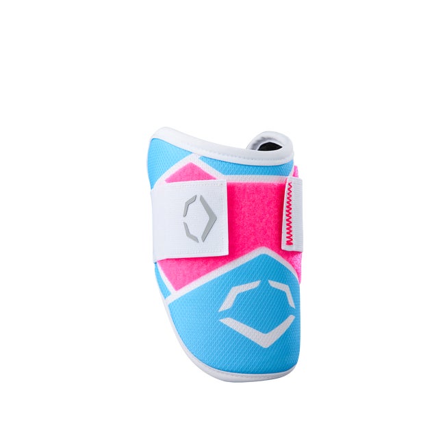 EvoShield Youth Pro-SRZ 2.0 Batter's Elbow Guard, Pink/Blue