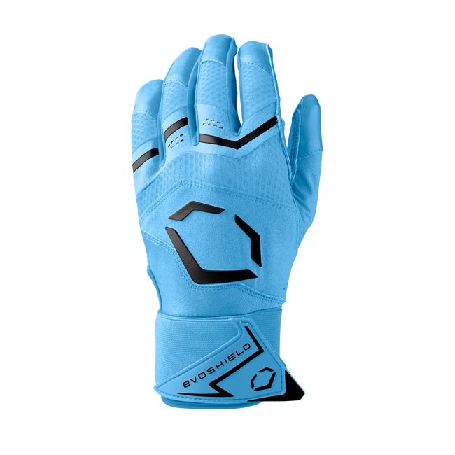 EvoShield Youth Carbyne Batting Gloves With Strap | Size: Youth Medium | Sheepskin Leather/Neoprene