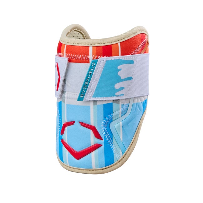 X-SRZ™ Red, White & Ice Batter's Elbow Guard | EvoShield