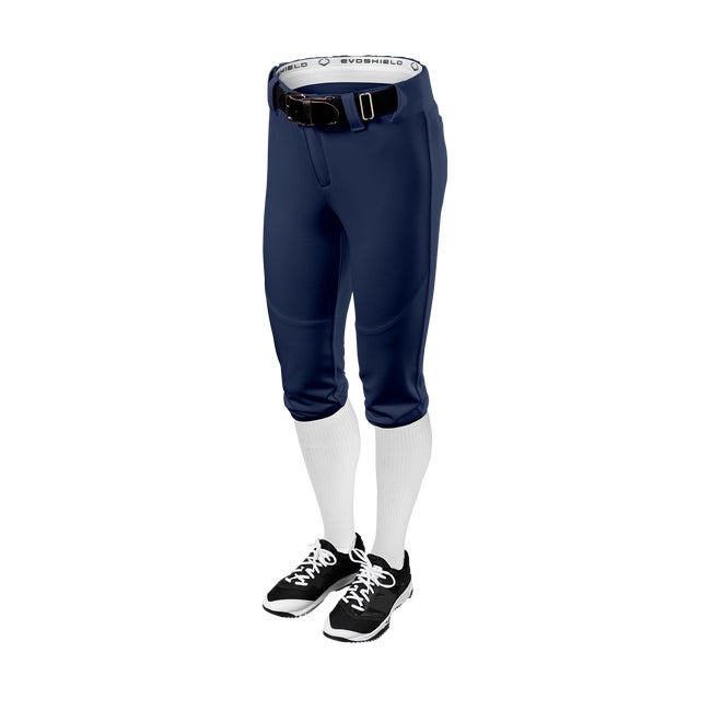 EvoShield Women's FX Low Rise Softball Pants, Medium, Navy Blue