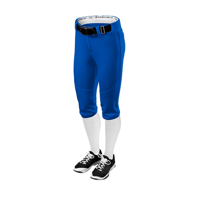 EvoShield Women's FX Low Rise Softball Pants, Medium, Royal Blue