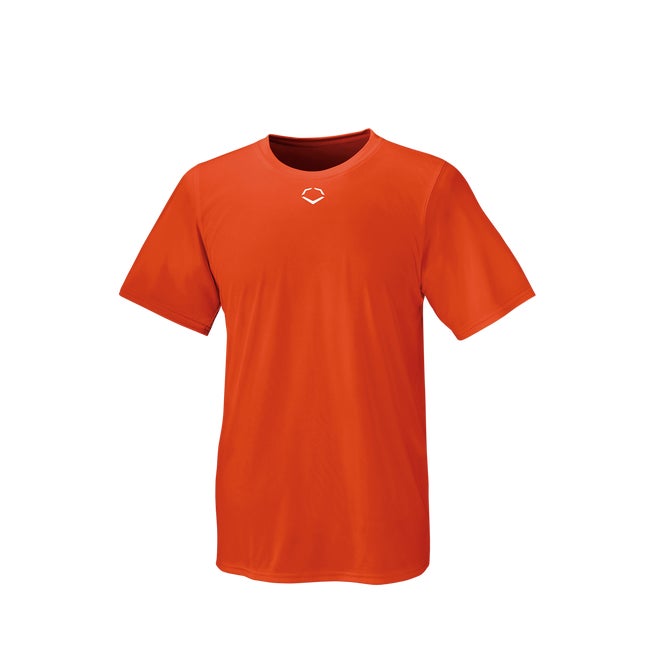EvoShield Youth E306 Tech T-Shirt | Orange | Size: Large