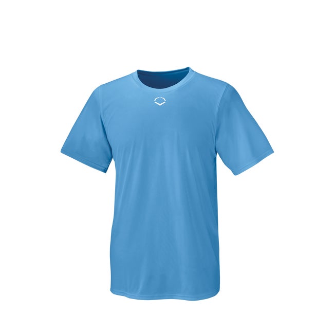 EvoShield Youth E306 Tech T-Shirt | Blue | Size: Small
