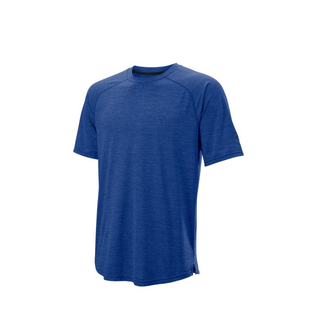 EvoShield Men's Pro Team Training T-Shirt 2.0 | Blue | Size: Large | Polyester