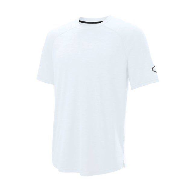 EvoShield Men's Pro Team Training T-Shirt 2.0 | White | Size: Medium | Polyester