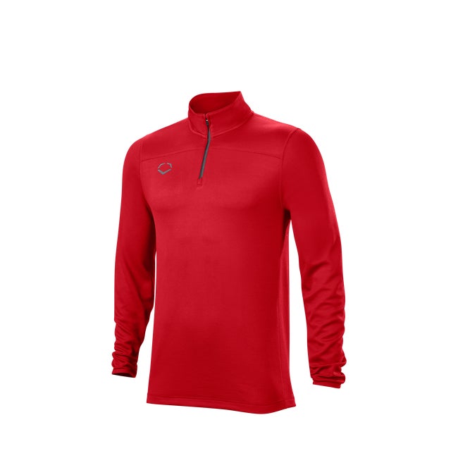 EvoShield Men's Lightweight 1/4 Zip Pullover | Red | Size: 3XL