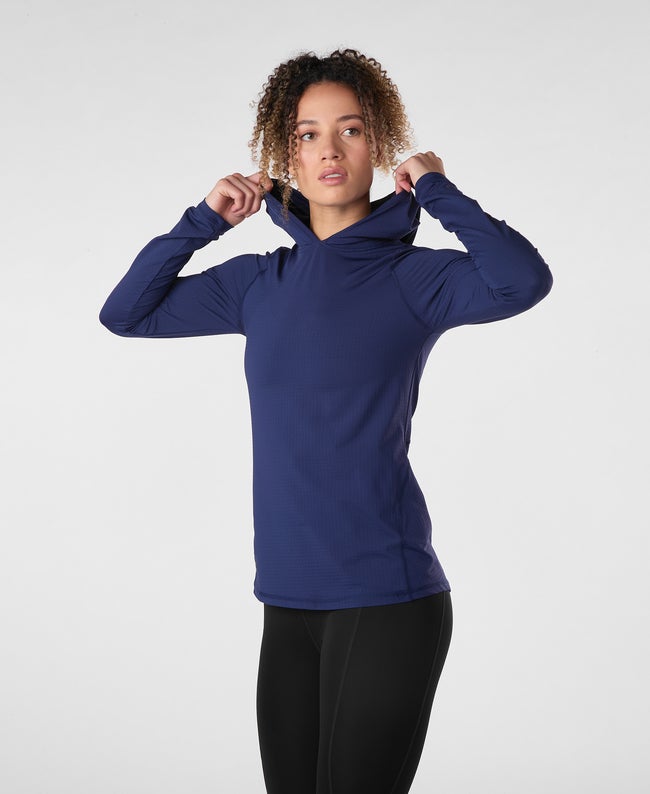 EvoShield Women's Lightweight Training Hoodie | Blue | Size: XL
