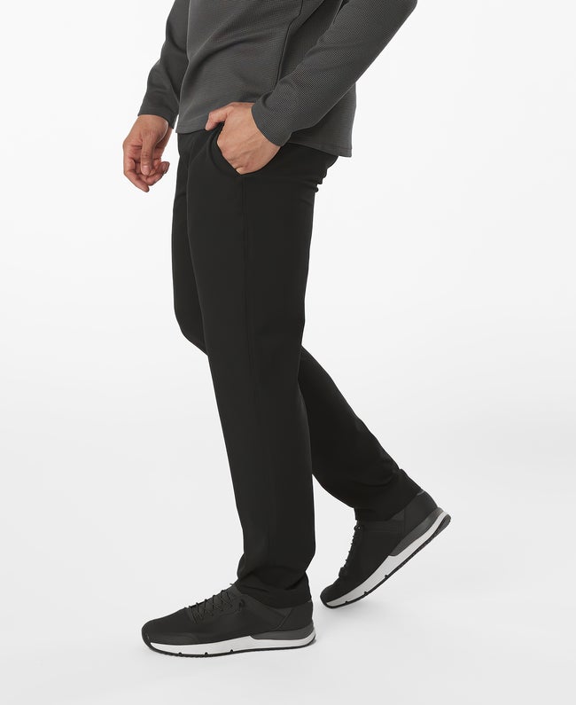 EvoShield Men's Woven Postgame Pants, Size 40, Black