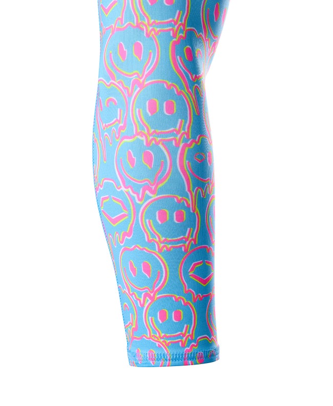 佐藤健 ABYTS BOA MELANGE ARM WAREMRS [BLUE] Happy Melt Victory Blue Arm Sleeve | EvoShield
