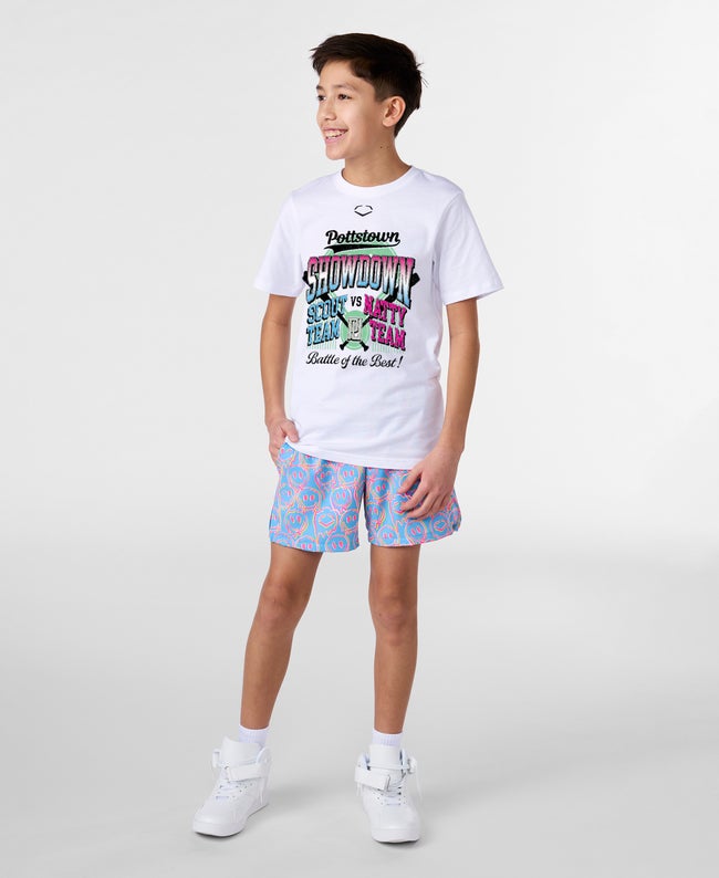 EvoShield Youth Pottstown Showdown Graphic T-Shirt | Size: Youth Medium | Cotton