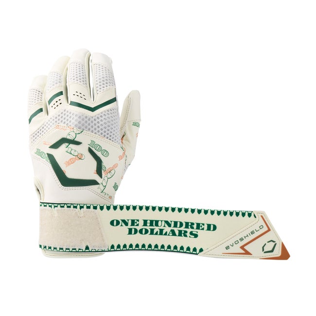 X-SRZ™ Moneybags Carbyne Youth Batting Gloves with Strap | EvoShield
