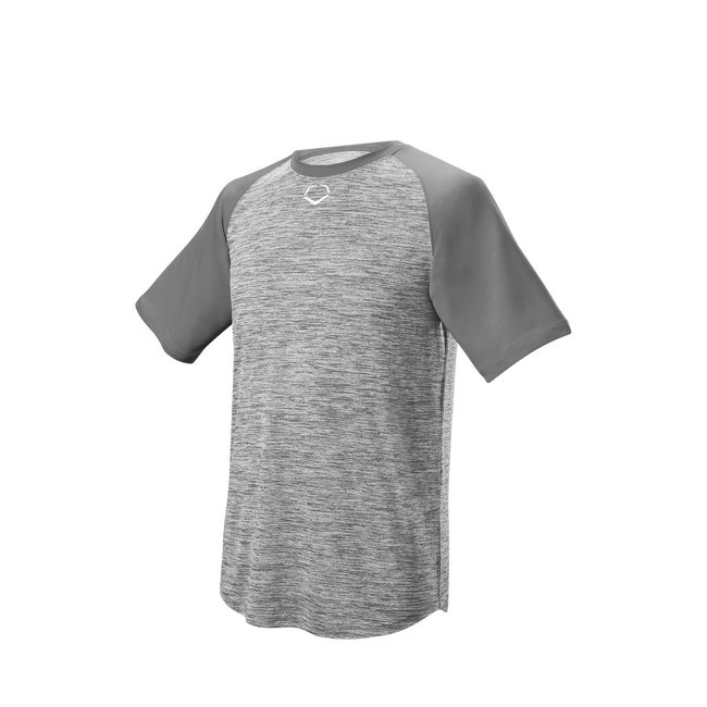 EvoShield Youth E304 Performance Short Sleeve T-Shirt | Grey | Size: Large