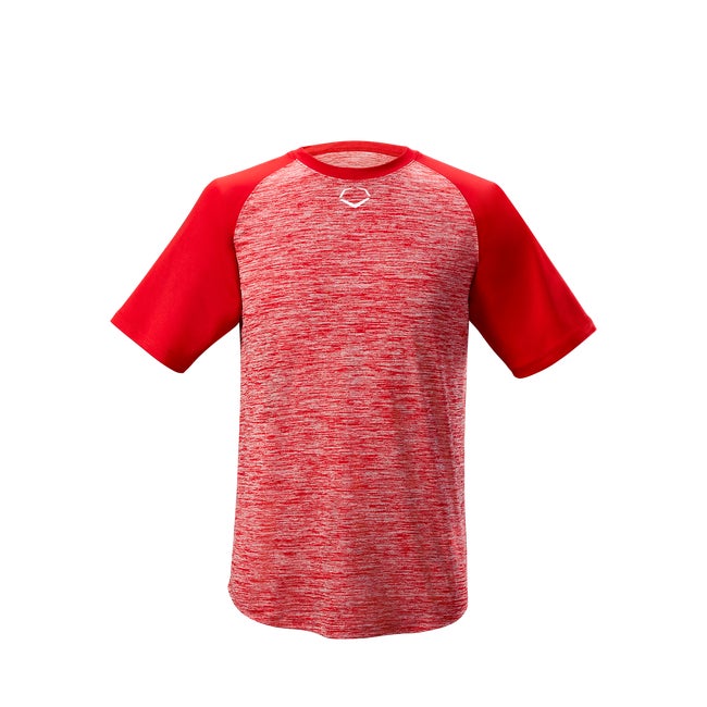 EvoShield Youth E304 Performance Short Sleeve T-Shirt | Red | Size: Medium