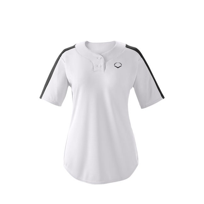 EvoShield Women's E601 2-Button Placket Pullover Jersey | White | Size: Large