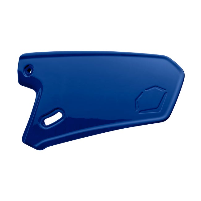 EvoShield XVT™ Batting Helmet Face Shield - High Gloss Finish | Blue | Size: LH Hitter