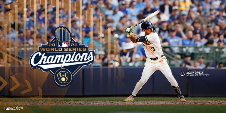 Milwaukee Brewers World Series Champions - EvoGeneral Joey Ortiz
