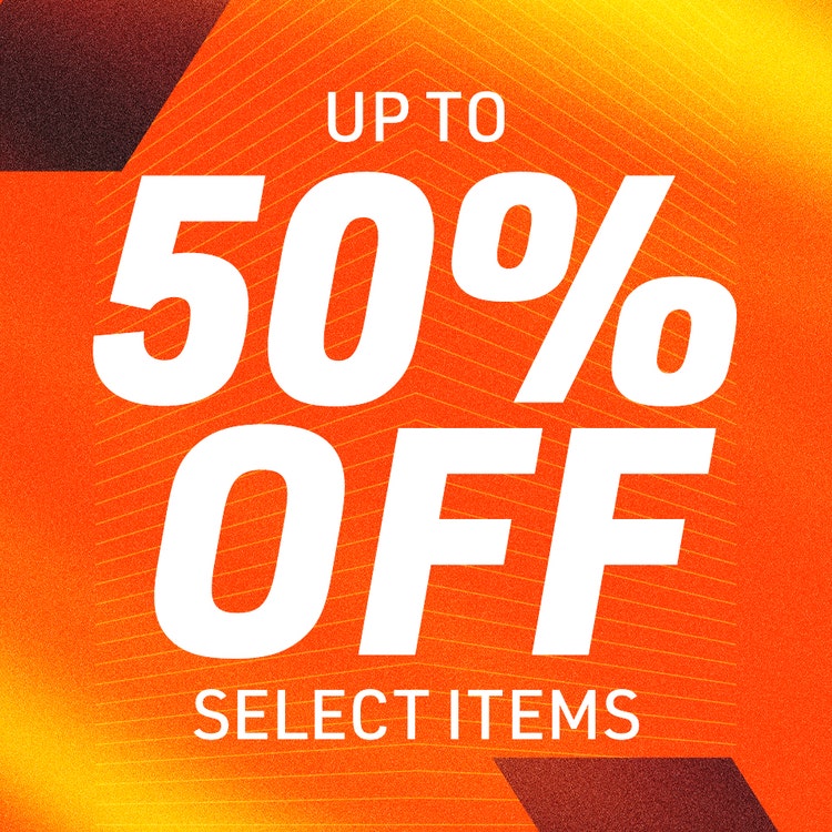 Up to 50% off Select Items