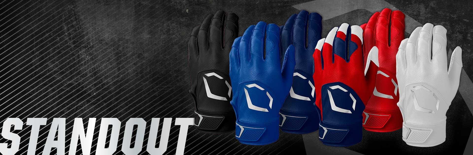 Standout Youth Batting Gloves EvoShield